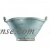 Zentique 7185 White Ceramic Bowl&#44; White - 19 x 10 x 11 in.   